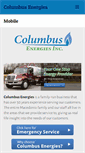 Mobile Screenshot of columbusenergies.com
